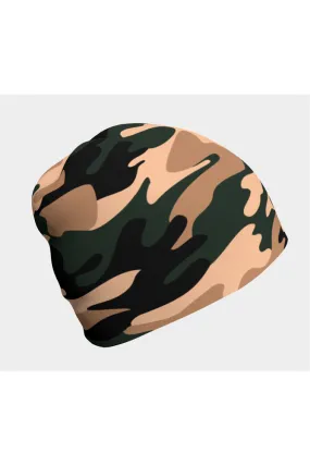 Nude Tone Camouflage Beanie