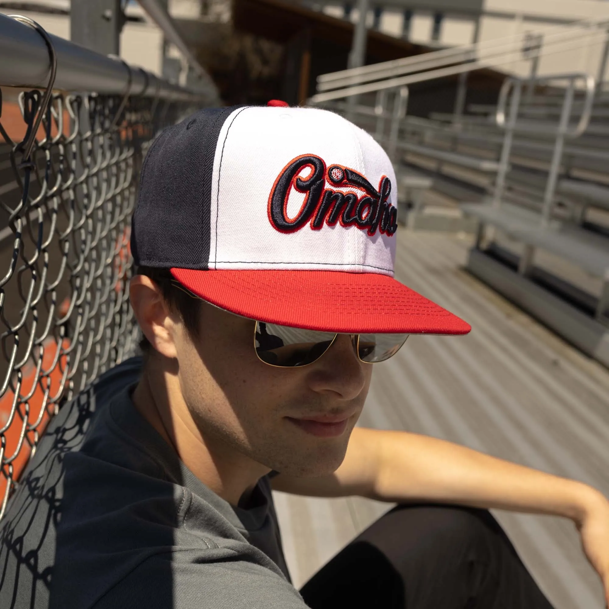 Omaha Script Cap