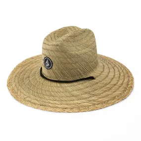 QUARTER STRAW HAT NATURAL