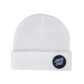 Santa Cruz beanie hat Other Dot Beanie SCA-BNE-0283 white one size