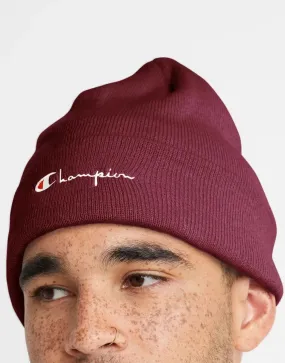 Script Cuff Beanie