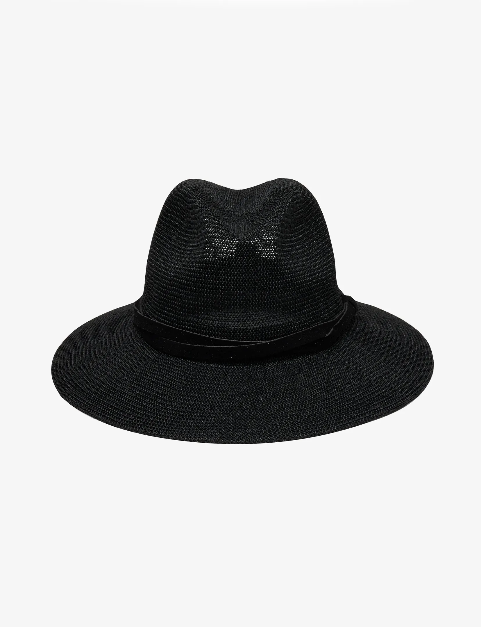 Sedona Fedora Hat, Black