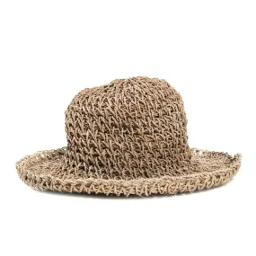 S.K. MANOR HILL STRAW SUN HAT NATURAL GEBANG PALM