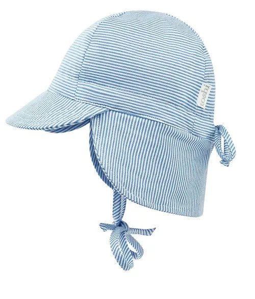 Toshi Flap Cap Baby Sky