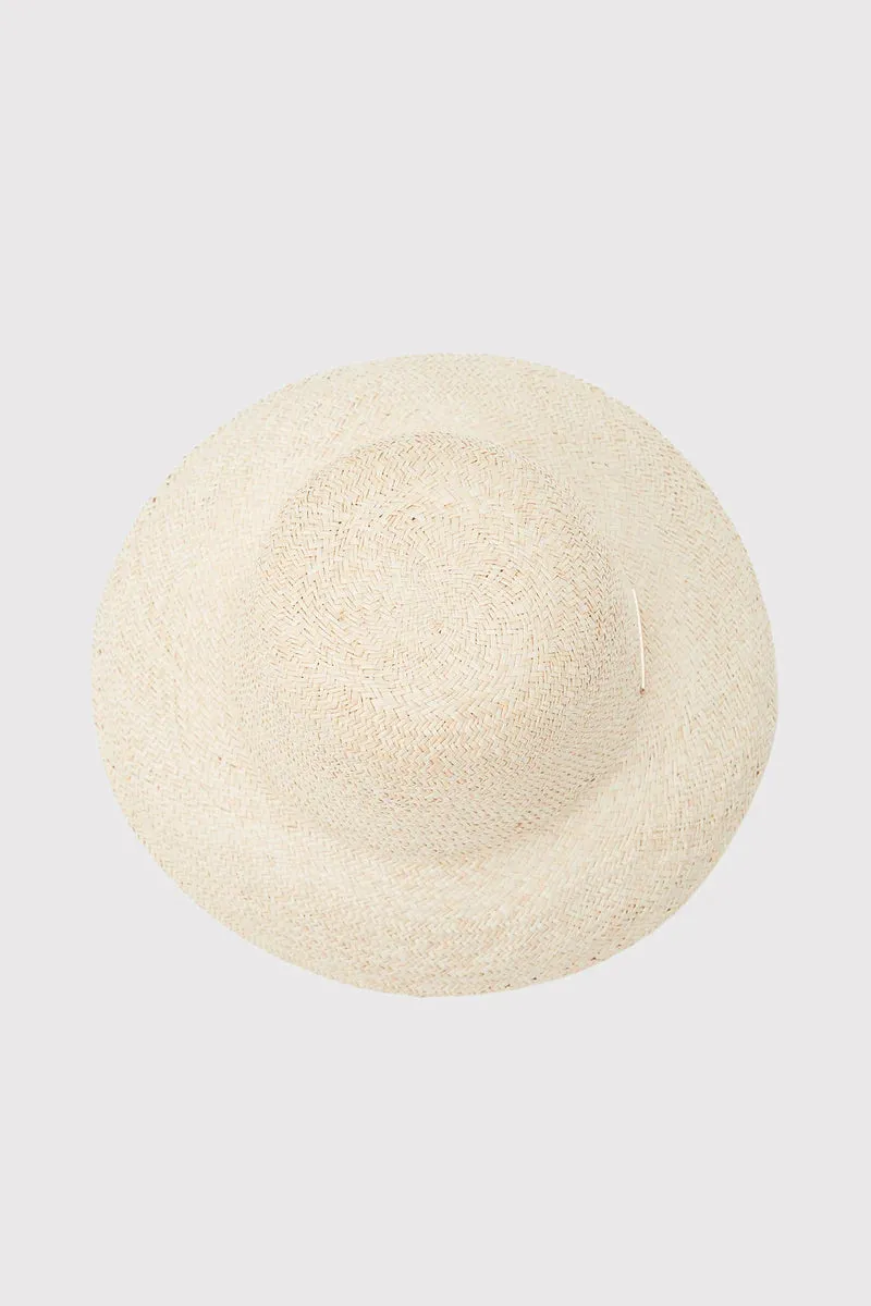 Trina Turk Loma Lamp Shade Hat - Natural