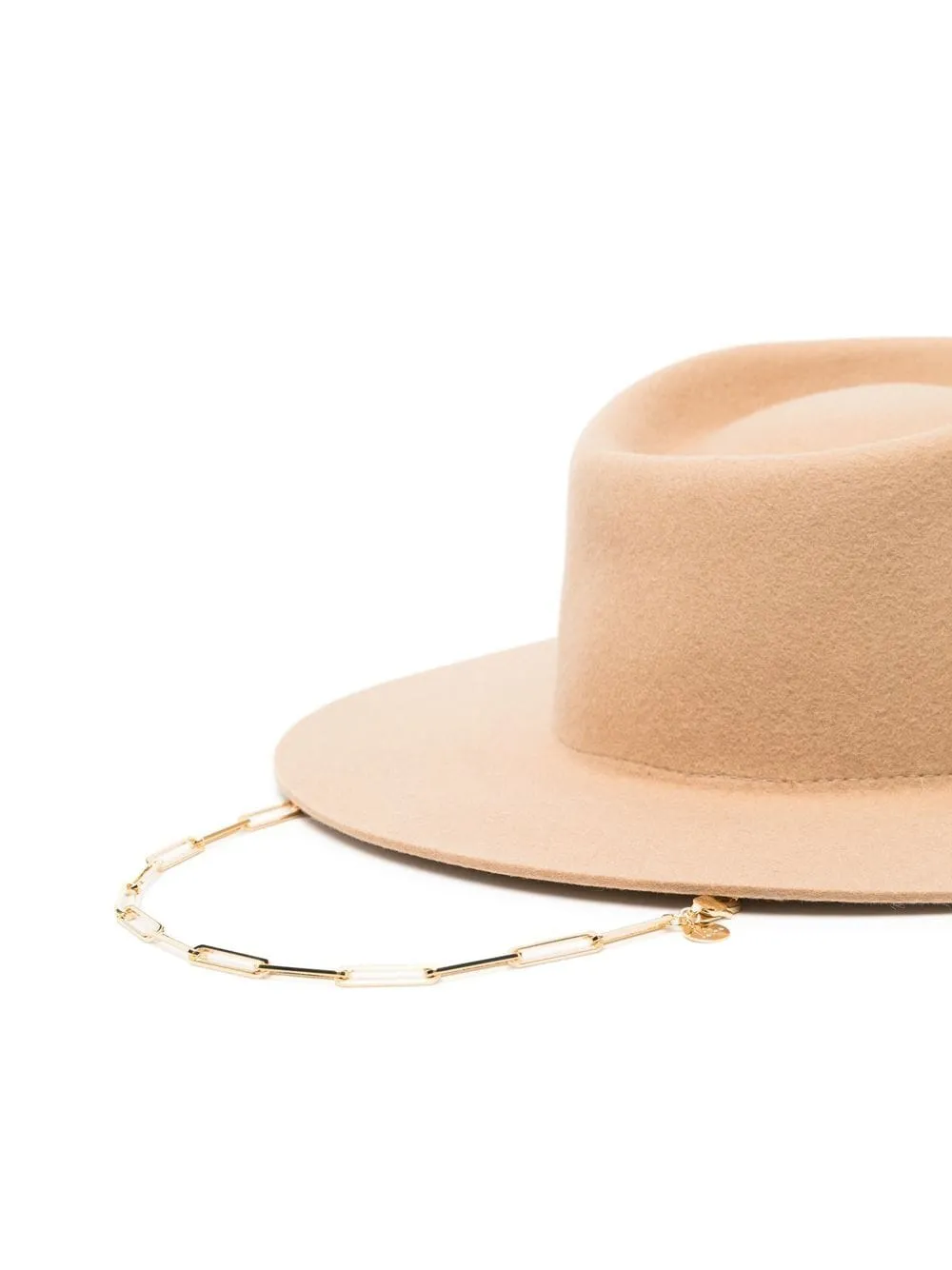 Van Palma Chain Detail Fedora Hat