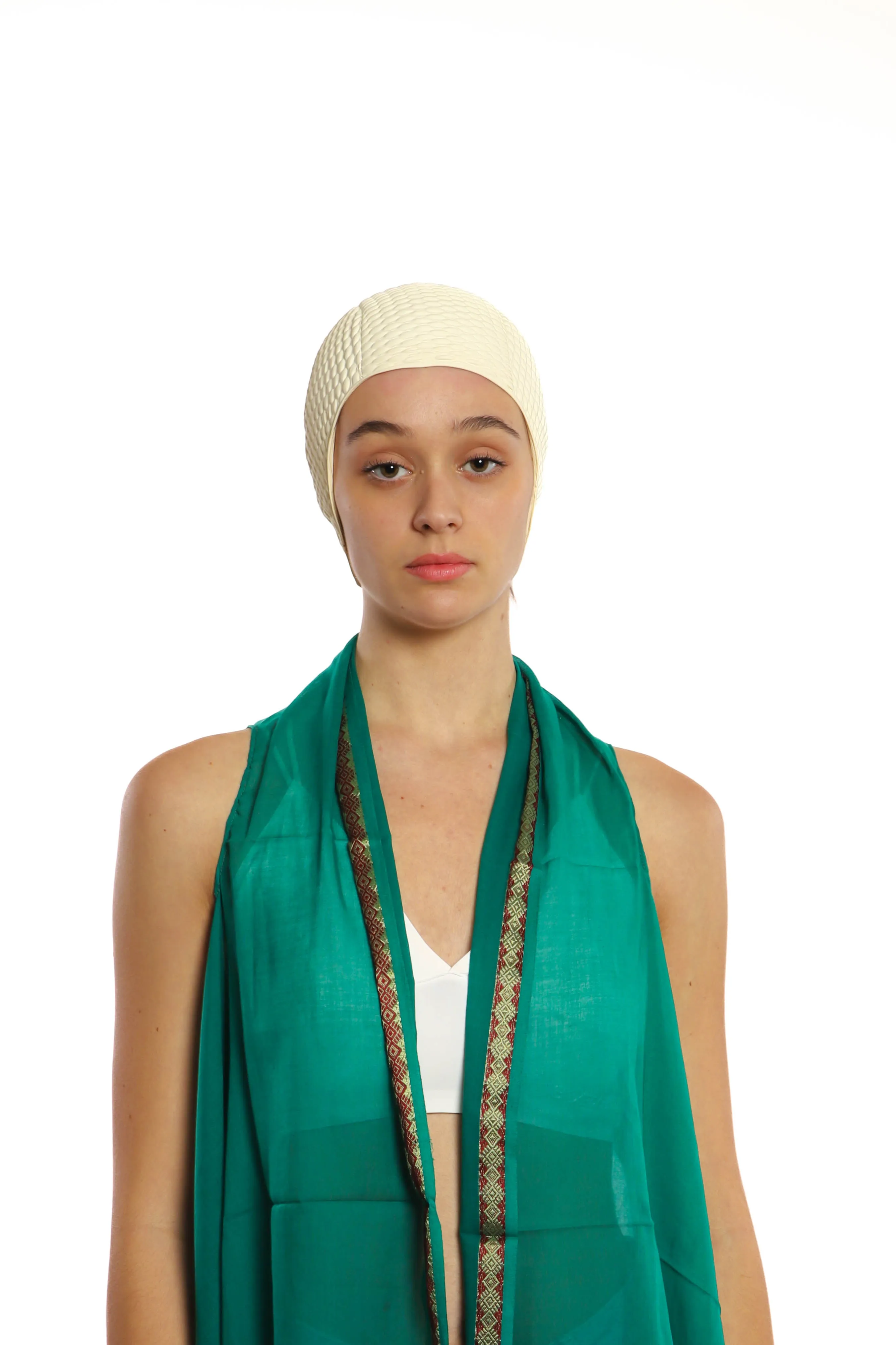 Vintage Bubble Swim Cap